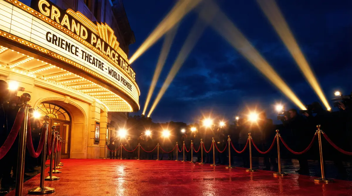 寸止挑战 首映红毯盛典现场