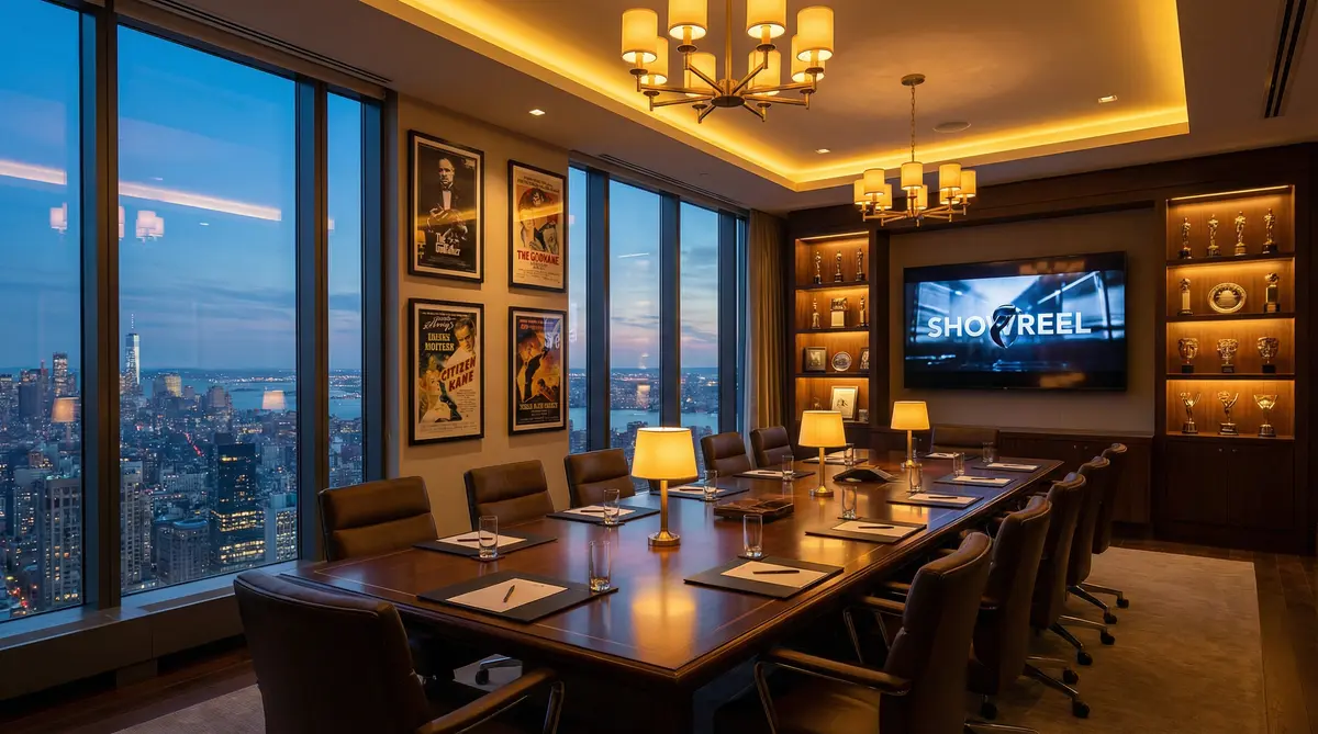 寸止挑战 投资合作会议室